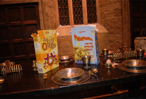 Un second petit-déjeuner Harry Potter à Poudlard