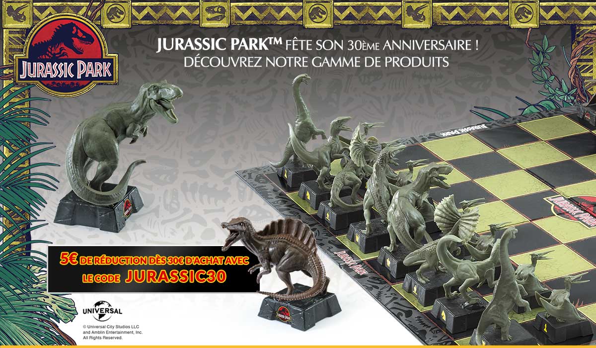 Anniversaire Jurassic Park ! title=