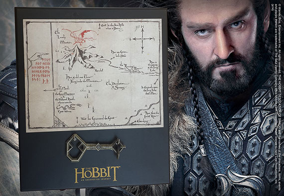 Clé de Thorin et carte Clé de Thorin et carte