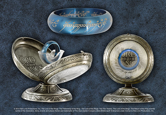 Anneau Unique - Acier Bleu Anneau Unique - Acier Bleu