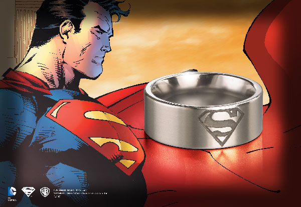 Anneau acier - Superman™ Anneau acier - Superman™
