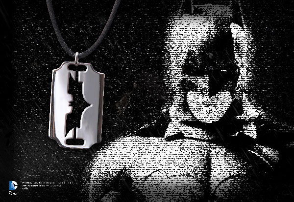 Batman™ Emblem Razor Pendant Batman™ Emblem Razor Pendant