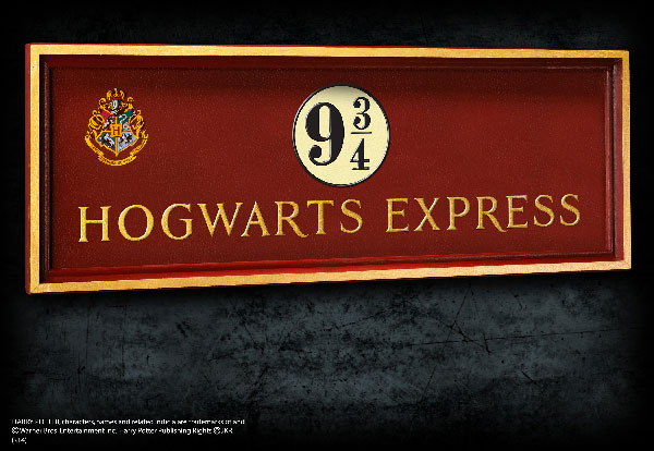HP - Hogwarts 9 3/4 sign HP - Hogwarts 9 3/4 sign