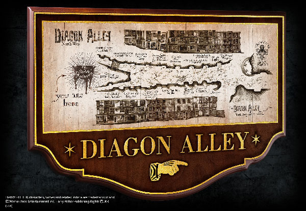 Diagon Alley Wall Plaque Diagon Alley Wall Plaque