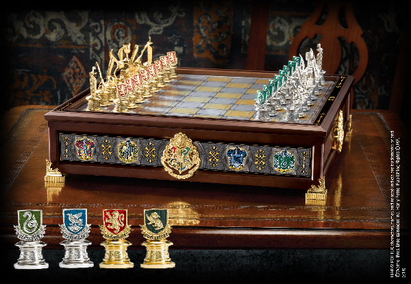 The Hogwarts™ Houses Quidditch Chess Set The Hogwarts™ Houses Quidditch Chess Set