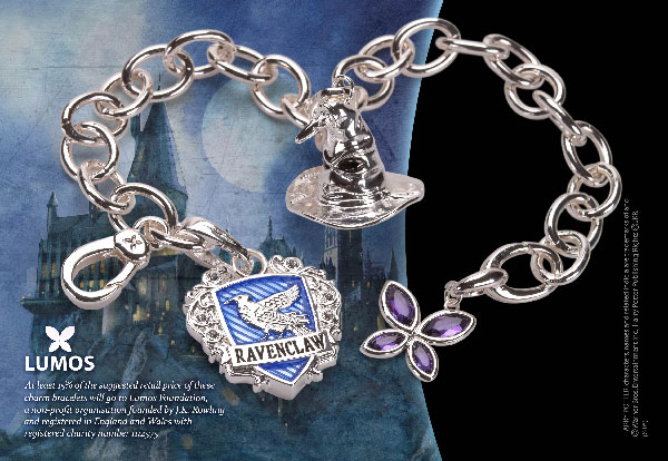Bracelet Charms - Lumos Serdaigle - Harry Potter Bracelet Charms - Lumos Serdaigle - Harry Potter