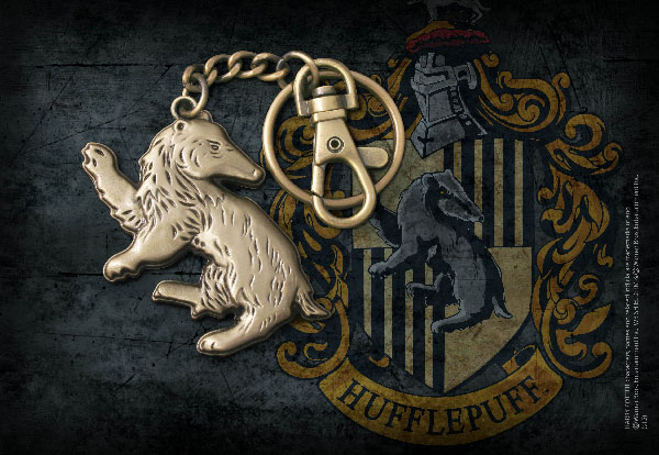 Porte-clés Blaireau - Maison Poufsouffle - Harry Potter Porte-clés Blaireau - Maison Poufsouffle - Harry Potter