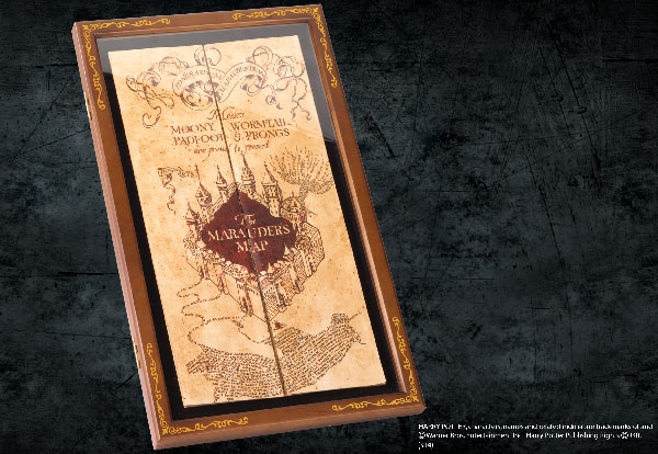 Marauders Map - Display Case Marauders Map - Display Case