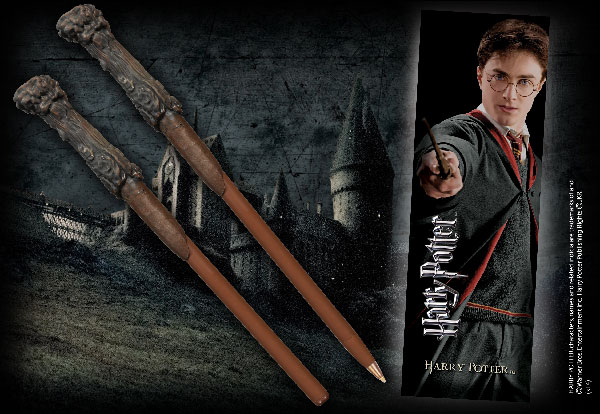 Harry Potter Wand Pen & Bookmark Harry Potter Wand Pen & Bookmark