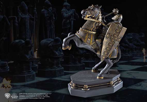 Wizard Chess Knight Bookend - Black - Harry Potter Wizard Chess Knight Bookend - Black - Harry Potter