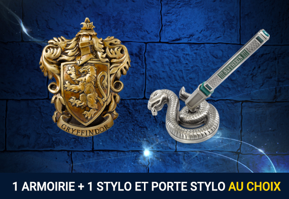 Pack House Crest + Pen and Desk Stand - Harry Potter Pack House Crest + Pen and Desk Stand - Harry Potter