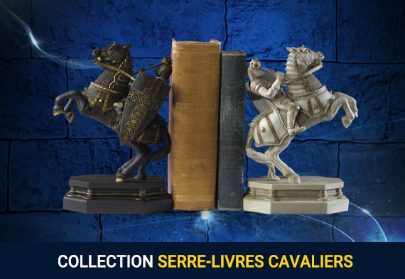 Pack book ends Knights Pack book ends Knights